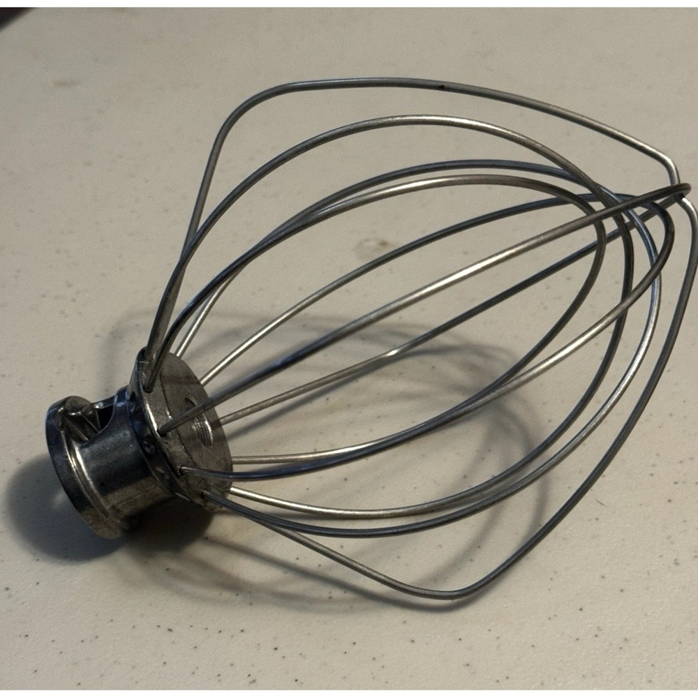 KitchenAid Wire Whip Whisk for 4.5-5 Qt Tilt Head Mixer 6 Wire K45WW NOS